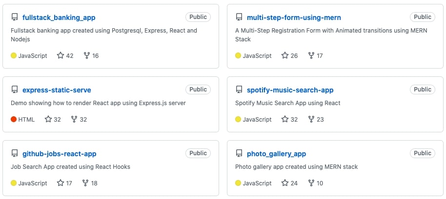 GitHub Repositories